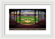 Load image into Gallery viewer, South End Grounds 1908 - Framed Print
