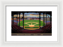 Load image into Gallery viewer, South End Grounds 1908 - Framed Print
