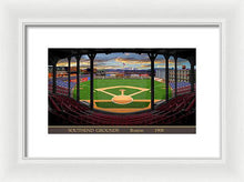 Load image into Gallery viewer, South End Grounds 1908 - Framed Print
