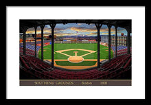 Load image into Gallery viewer, South End Grounds 1908 - Framed Print
