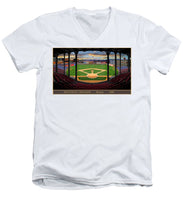 Load image into Gallery viewer, South End Grounds 1908 - Men's V-Neck T-Shirt
