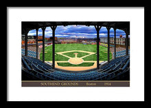 Load image into Gallery viewer, South End Grounds 1914 - Framed Print
