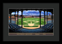 Load image into Gallery viewer, South End Grounds 1914 - Framed Print
