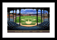 Load image into Gallery viewer, South End Grounds 1914 - Framed Print
