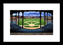 Load image into Gallery viewer, South End Grounds 1914 - Framed Print
