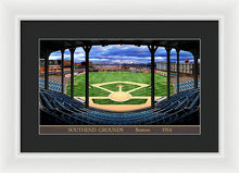 Load image into Gallery viewer, South End Grounds 1914 - Framed Print
