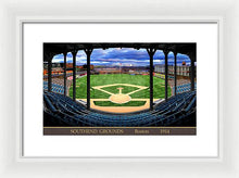 Load image into Gallery viewer, South End Grounds 1914 - Framed Print
