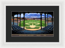 Load image into Gallery viewer, South End Grounds 1914 - Framed Print
