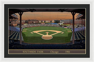 Southside Park 1906 - Framed Print