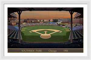 Southside Park 1906 - Framed Print