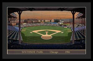 Southside Park 1906 - Framed Print