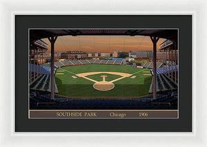 Southside Park 1906 - Framed Print