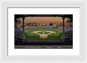 Southside Park 1906 - Framed Print