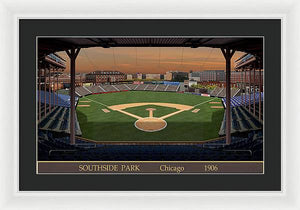 Southside Park 1906 - Framed Print