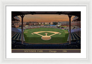 Southside Park 1906 - Framed Print