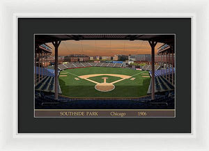 Southside Park 1906 - Framed Print