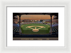 Southside Park 1906 - Framed Print