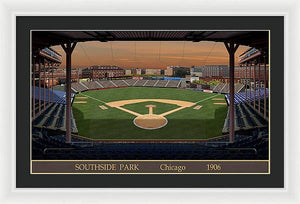 Southside Park 1906 - Framed Print