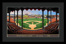 Load image into Gallery viewer, Sportsman Park 1902 - Framed Print
