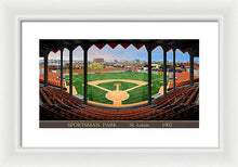 Load image into Gallery viewer, Sportsman Park 1902 - Framed Print
