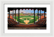 Load image into Gallery viewer, Sportsman Park 1902 - Framed Print
