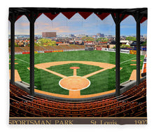 Load image into Gallery viewer, Sportsman Park 1902 - Blanket
