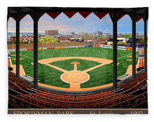 Load image into Gallery viewer, Sportsman Park 1902 - Blanket

