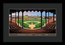 Load image into Gallery viewer, Sportsman Park 1902 - Framed Print
