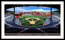 Load image into Gallery viewer, Sportsman Park 1909 - Framed Print
