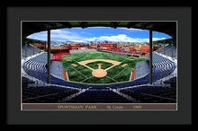 Load image into Gallery viewer, Sportsman Park 1909 - Framed Print
