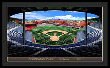 Load image into Gallery viewer, Sportsman Park 1909 - Framed Print
