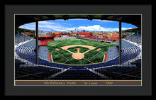 Load image into Gallery viewer, Sportsman Park 1909 - Framed Print
