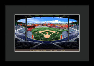 Sportsman Park 1909 - Framed Print