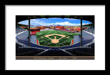 Load image into Gallery viewer, Sportsman Park 1909 - Framed Print
