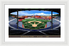 Load image into Gallery viewer, Sportsman Park 1909 - Framed Print
