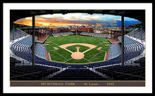 Load image into Gallery viewer, Sportsman Park 1915 - Framed Print
