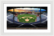 Load image into Gallery viewer, Sportsman Park 1915 - Framed Print
