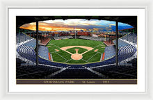 Load image into Gallery viewer, Sportsman Park 1915 - Framed Print
