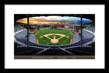 Load image into Gallery viewer, Sportsman Park 1915 - Framed Print
