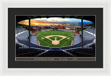 Load image into Gallery viewer, Sportsman Park 1915 - Framed Print
