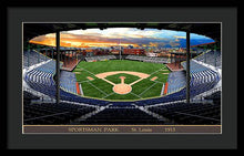 Load image into Gallery viewer, Sportsman Park 1915 - Framed Print
