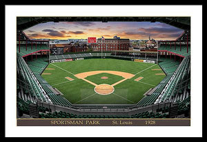 Sportsman Park 1928 - Framed Print