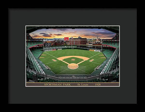 Sportsman Park 1928 - Framed Print