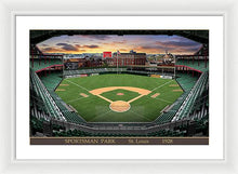 Load image into Gallery viewer, Sportsman Park 1928 - Framed Print
