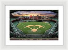 Load image into Gallery viewer, Sportsman Park 1928 - Framed Print
