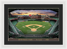 Load image into Gallery viewer, Sportsman Park 1928 - Framed Print
