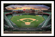 Load image into Gallery viewer, Sportsman Park 1928 - Framed Print
