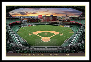 Sportsman Park 1928 - Framed Print