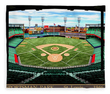 Load image into Gallery viewer, Sportsman Park 1946 - Blanket
