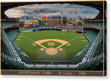 Load image into Gallery viewer, Sportsman Park 1946 - Canvas Print
